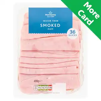 Morrisons Morrisons Wafer Thin Smoked Ham offer