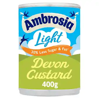 Morrisons Ambrosia Light Devon Custard Can offer