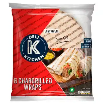 Morrisons Deli Kitchen Chargrilled Wraps offer