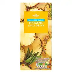 Morrisons Morrisons No Added Sugar Pineapple Juice Drink offer