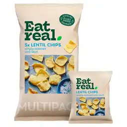 Morrisons Eat Real Sea Salt Lentil Chips offer