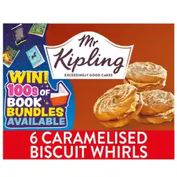 Morrisons Mr Kipling Caramelised Biscuit Whirls offer