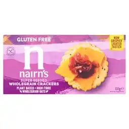 Morrisons Nairn's Gluten Free Super Seeded Wholegrain Crackers offer