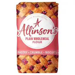 Morrisons Allinson Plain Wholemeal Flour offer