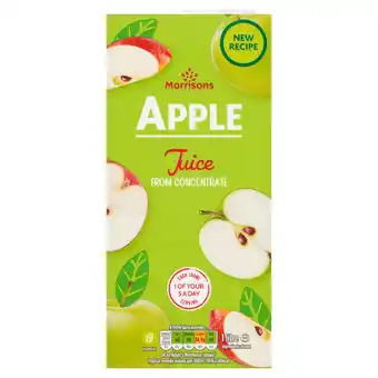 Morrisons Morrisons Apple Juice From Concentrate offer