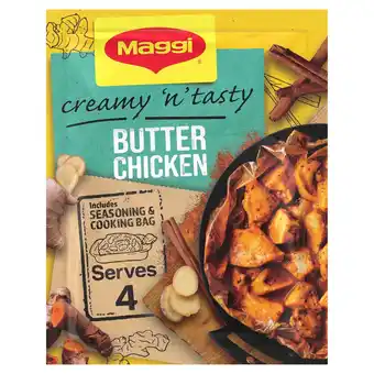 Morrisons Maggi Juicy Creamy Butter Chicken Herb and Spice Seasoning Mix offer