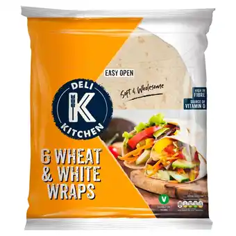 Morrisons Deli Kitchen Wheat & White Wraps offer