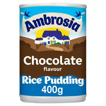 Morrisons Ambrosia Chocolate Rice Pudding Can offer