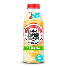 Morrisons Crusha Banana Milkshake Mix No Added Sugar offer