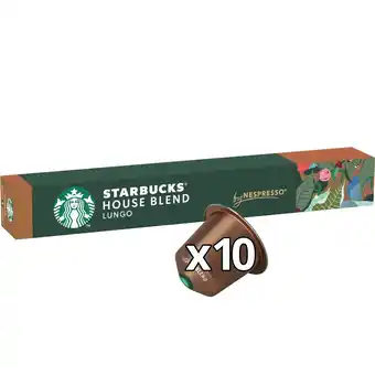 Morrisons Starbucks by Nespresso House Blend Coffee Pods x 10 offer