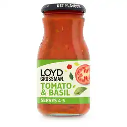 Morrisons Loyd Grossman Tomato & Basil Sauce offer