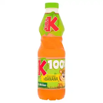 Morrisons Kubus Juice Carrot Banana Apple 850ml offer