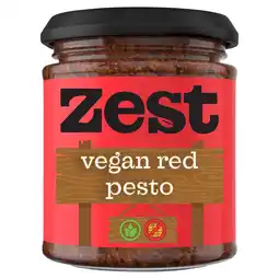 Morrisons Zest Vegan Red Pesto offer