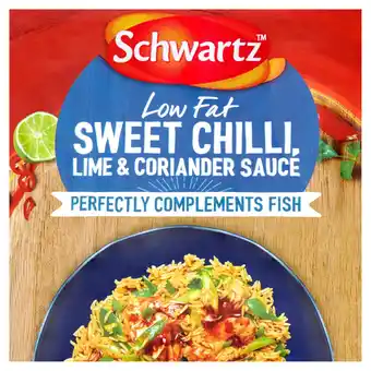 Morrisons Schwartz Sweet Chilli, Lime & Coriander Sauce offer