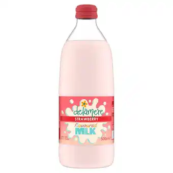 Morrisons Delamere Dairy Strawberry Flavour Milk offer