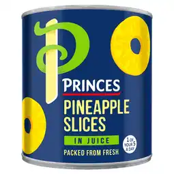 Morrisons Princes Pineapple Slices in Juice (432g) offer