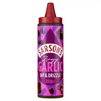 Morrisons Sarson's Dip And Drizzle Garlic 250g offer