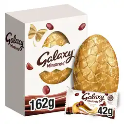 Iceland Galaxy Minstrels Milk Chocolate Large Easter Egg 204g offer