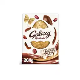 Iceland Galaxy Minstrels Milk Chocolate Large Easter Egg 204g offer