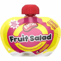 Iceland Barratt Fruit Salad Yogurt Pouch 150g offer