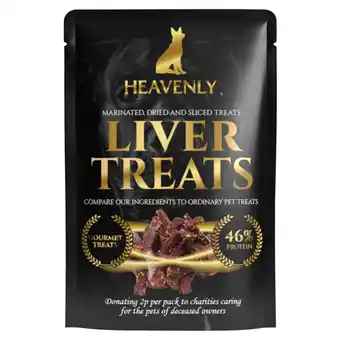 Sainsbury's Heavenly Liver Dog Treats 50g offer