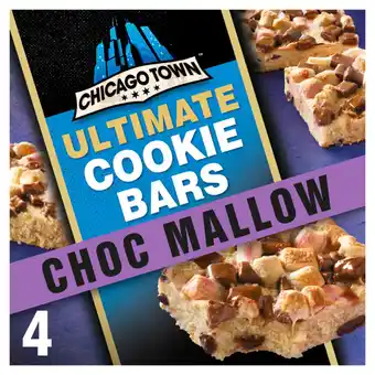 Asda Chicago Town 4 Triple Chocolate Mallow Ultimate Cookie Bars Slices 4 x 58g (232g) offer