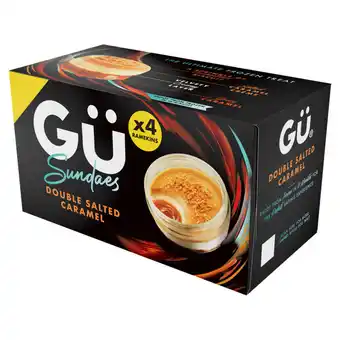 Asda GU Double Salted Caramel 340g (4 x 85g) offer