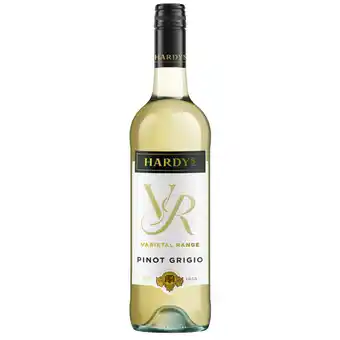 Asda Hardys VR Pinot Grigio 750ml offer