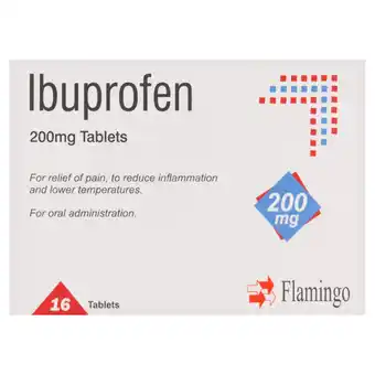 Asda Flamingo Ibuprofen 200mg Tablets offer