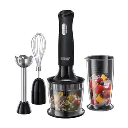 Asda Russell Hobbs 24702 Desire Matte Black 3in1 Hand Blender offer