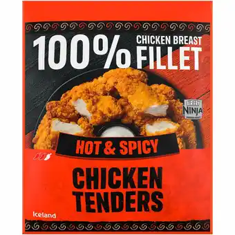 Iceland Iceland Hot & Spicy Chicken Tenders 450g offer