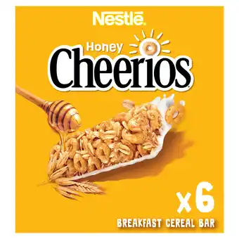 Iceland Nestle Cheerios Honey Cereal Bars 6x22g offer