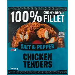 Iceland Iceland Salt & Pepper Chicken Tenders 450g offer