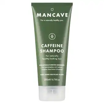 Sainsbury's Mancave Caffeine Shampoo 200ml offer