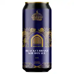 Sainsbury's Vault City Blackcurrant Kir Royale Modern Sour Beer 440ml offer