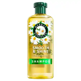 Sainsbury's Herbal Essences Chamomile Smooth & Shine Shampoo to Bring Shine to Dull Hair 350ml offer