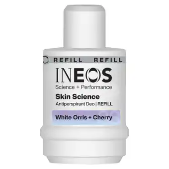 Sainsbury's Ineos Skin Science White Orris + Cherry Antiperspirant Roll On Deo Refill 50ml offer