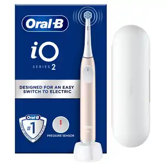 Sainsbury's Oral-B iO2 Calm Pink Electric Toothbrush offer