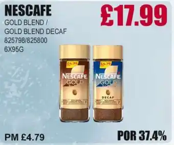 Bestway NESCAFE Gold blend gold blend decaf offer