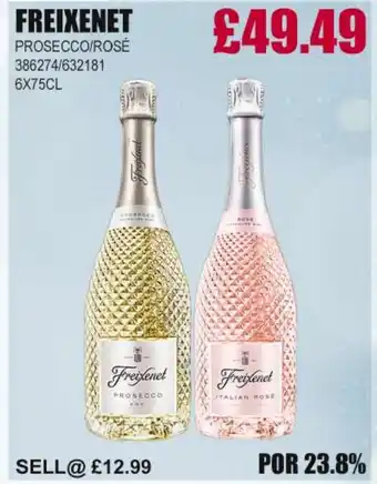 Bestway FREIXENET Prosecco/rosé offer
