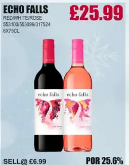 Bestway ECHO FALLS Red/white/rose offer