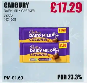 Bestway CADBURY Dairy milk caramel offer