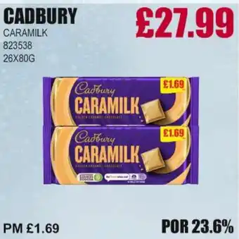 Bestway CADBURY Caramilk offer