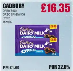 Bestway CADBURY Dairy milk oreo sandwich offer