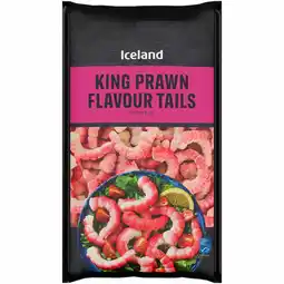 Iceland Iceland King Prawn Flavour Tails 400g offer