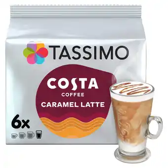 Iceland Tassimo Costa Caramel Latte Coffee Pods x6 offer