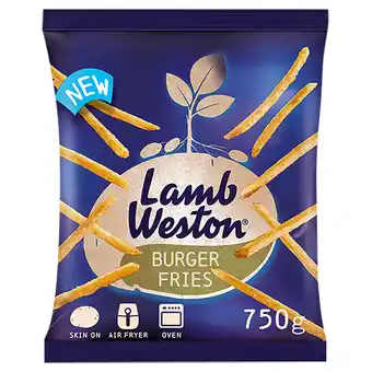 Iceland Lamb Weston Burger Fries 750g offer