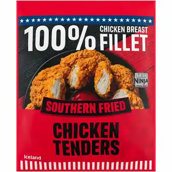 Iceland Iceland Southern Fried Chicken Tenders 450g offer