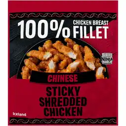 Iceland Iceland Chinese Sticky Shredded Chicken 400g offer