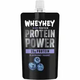 Iceland Wheyhey Protein Power Blueberry Yogurt 200g offer